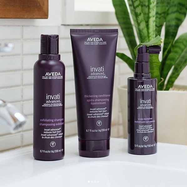 Aveda Invati products